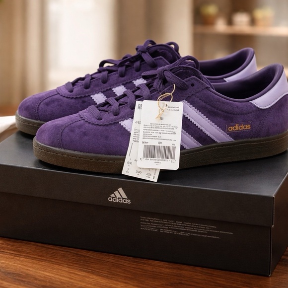 Adidas Purple Sneakers - Picture 3 of 3